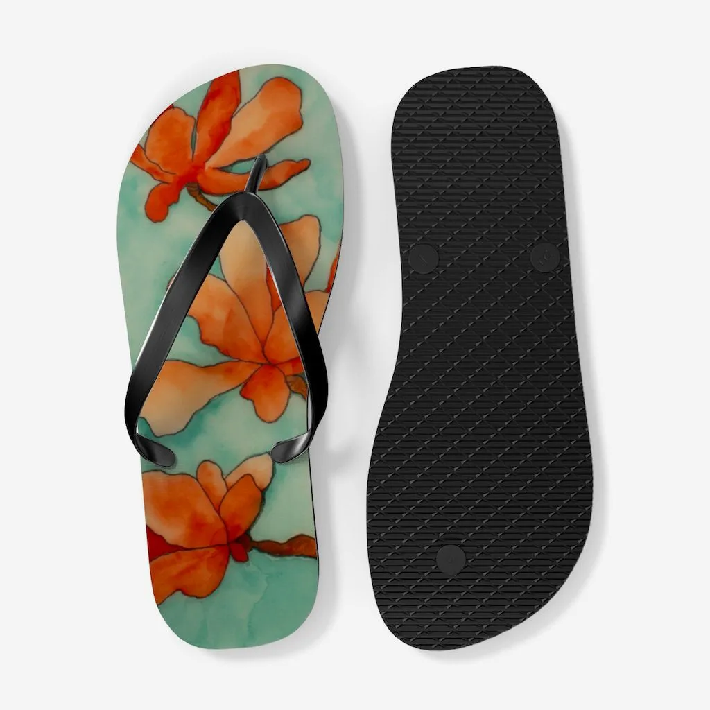 Baraka Blooms Flip Flops