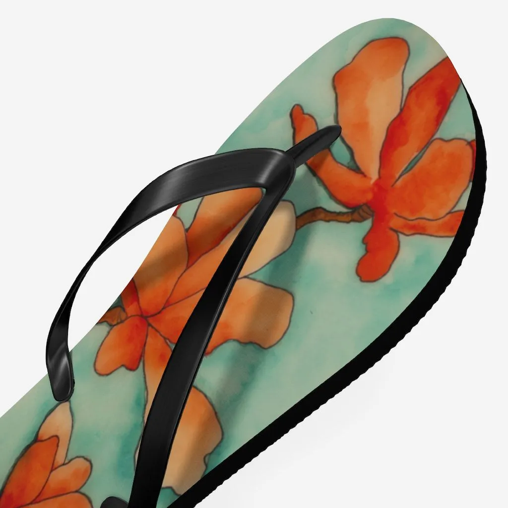 Baraka Blooms Flip Flops
