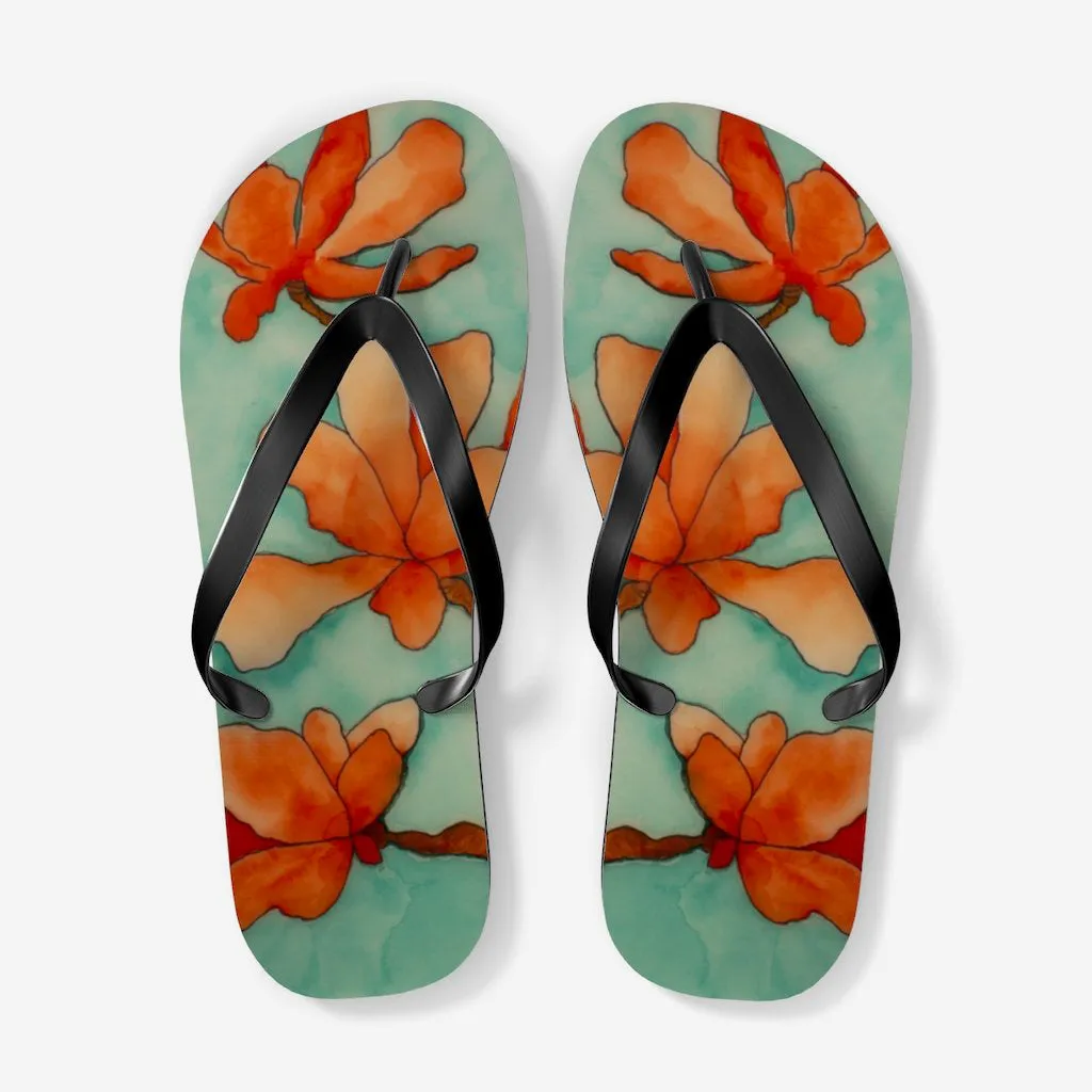 Baraka Blooms Flip Flops