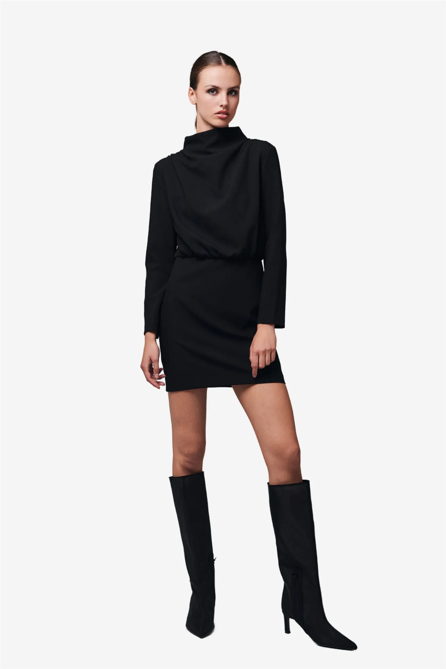 Beverly Short Dress Black