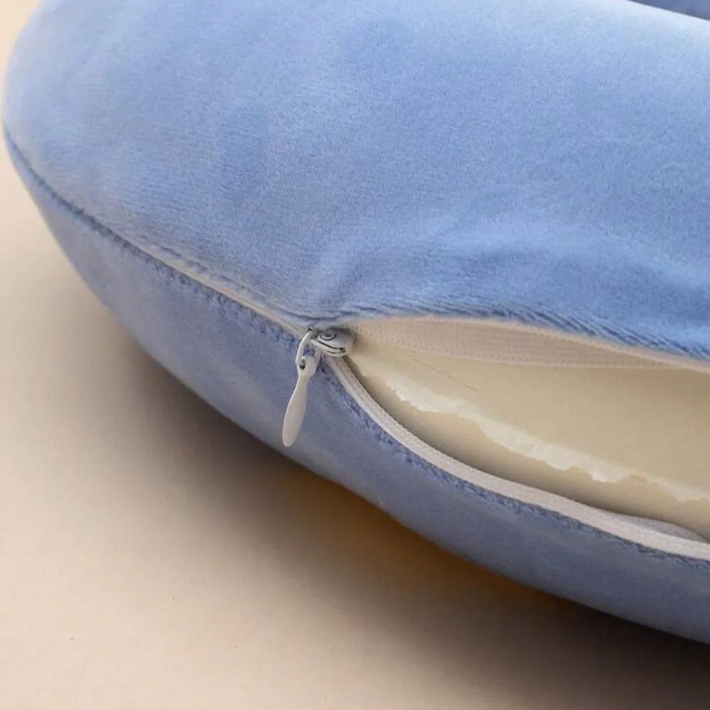 DUCK EMBROIDERED U-SHAPED CAR NECK PILLOW