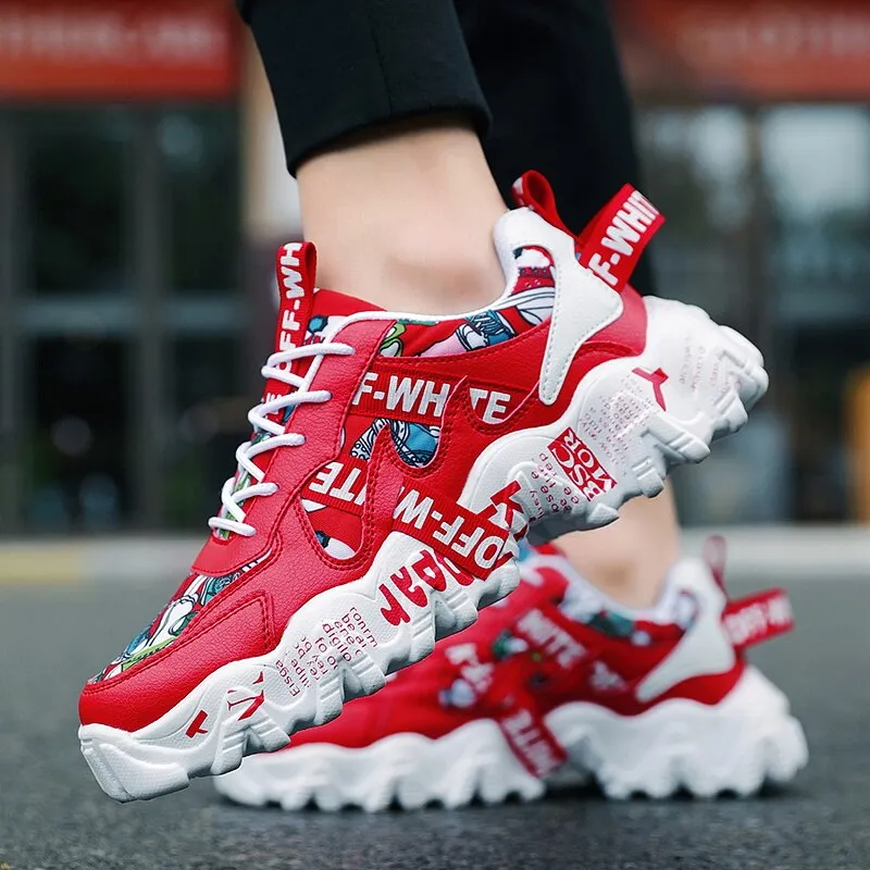 Fashion Walking Platform Sneakers