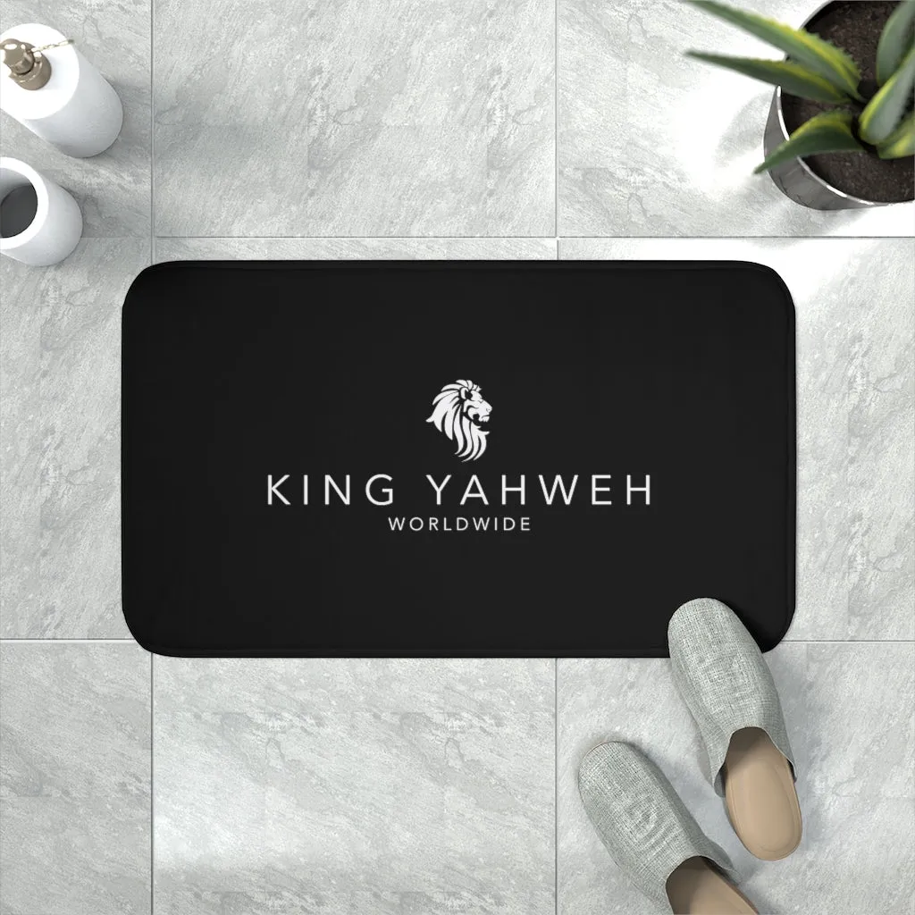 King YAHWEH Memory Foam Bath Mat (Onyx)