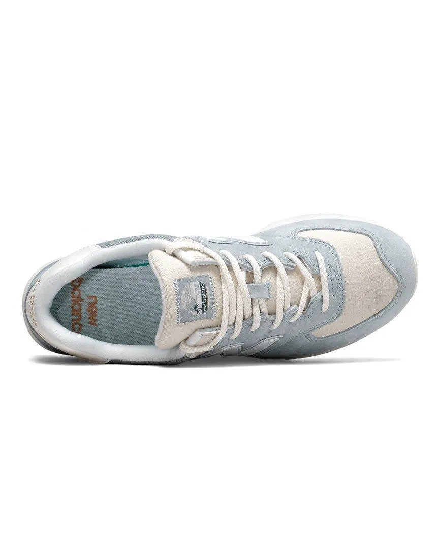 ML574SPX Suede Leather Grey Silver
