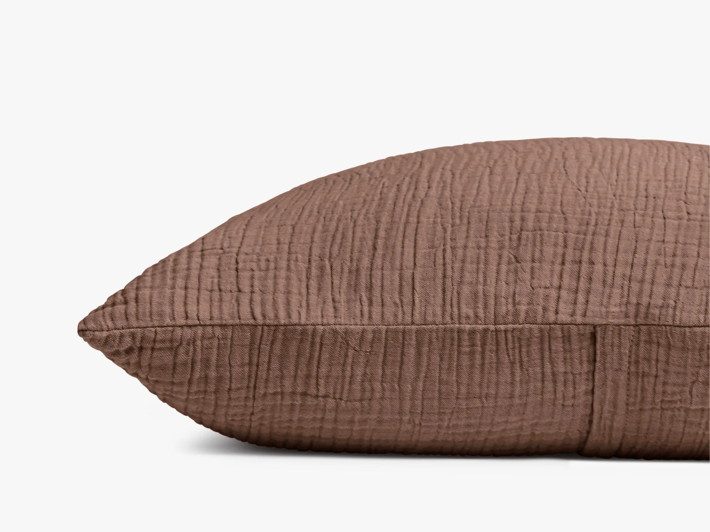 Organic Cloud Cotton Euro Sham (Pecan)