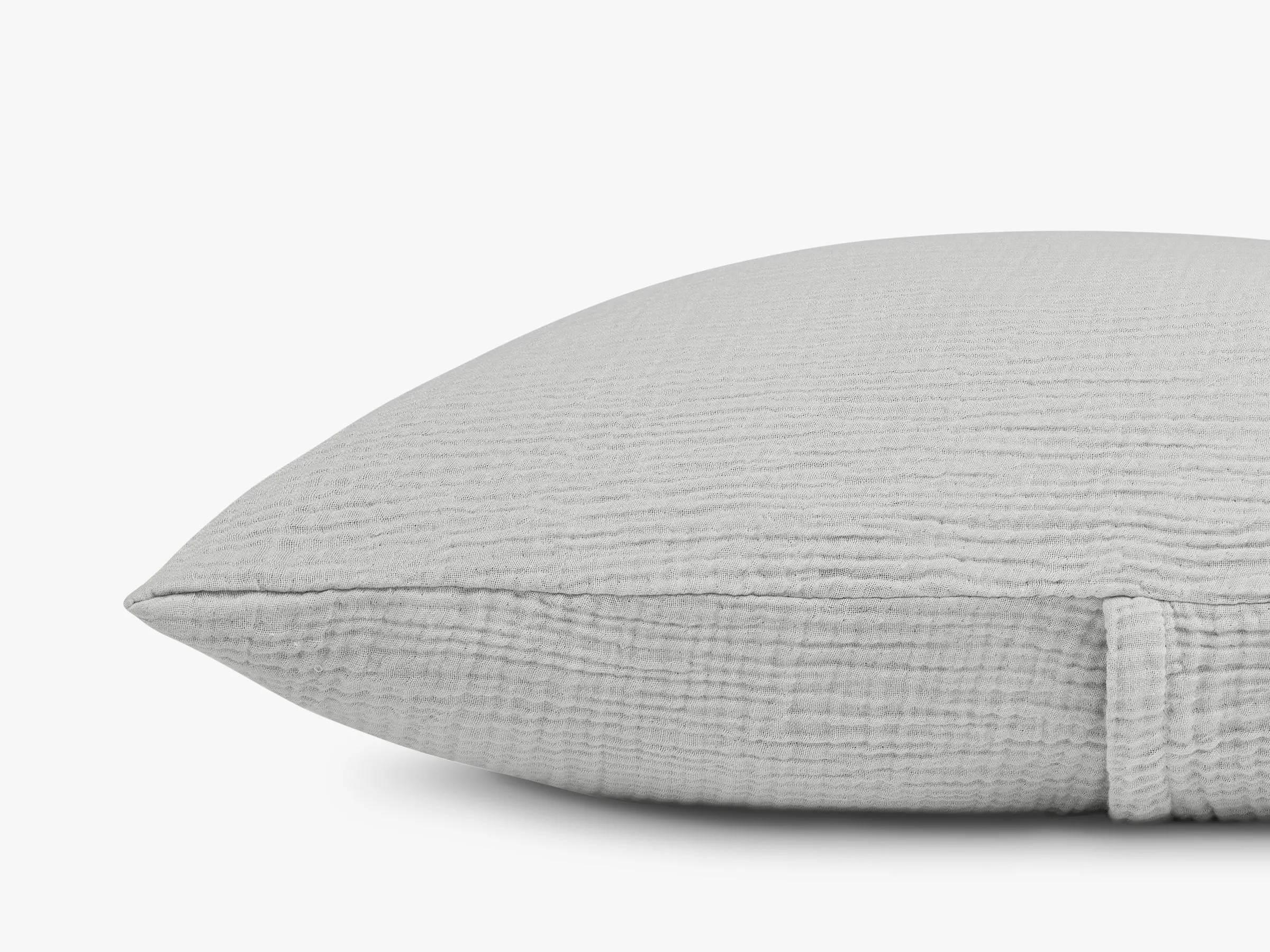 Organic Cloud Cotton Euro Sham (Smoke)
