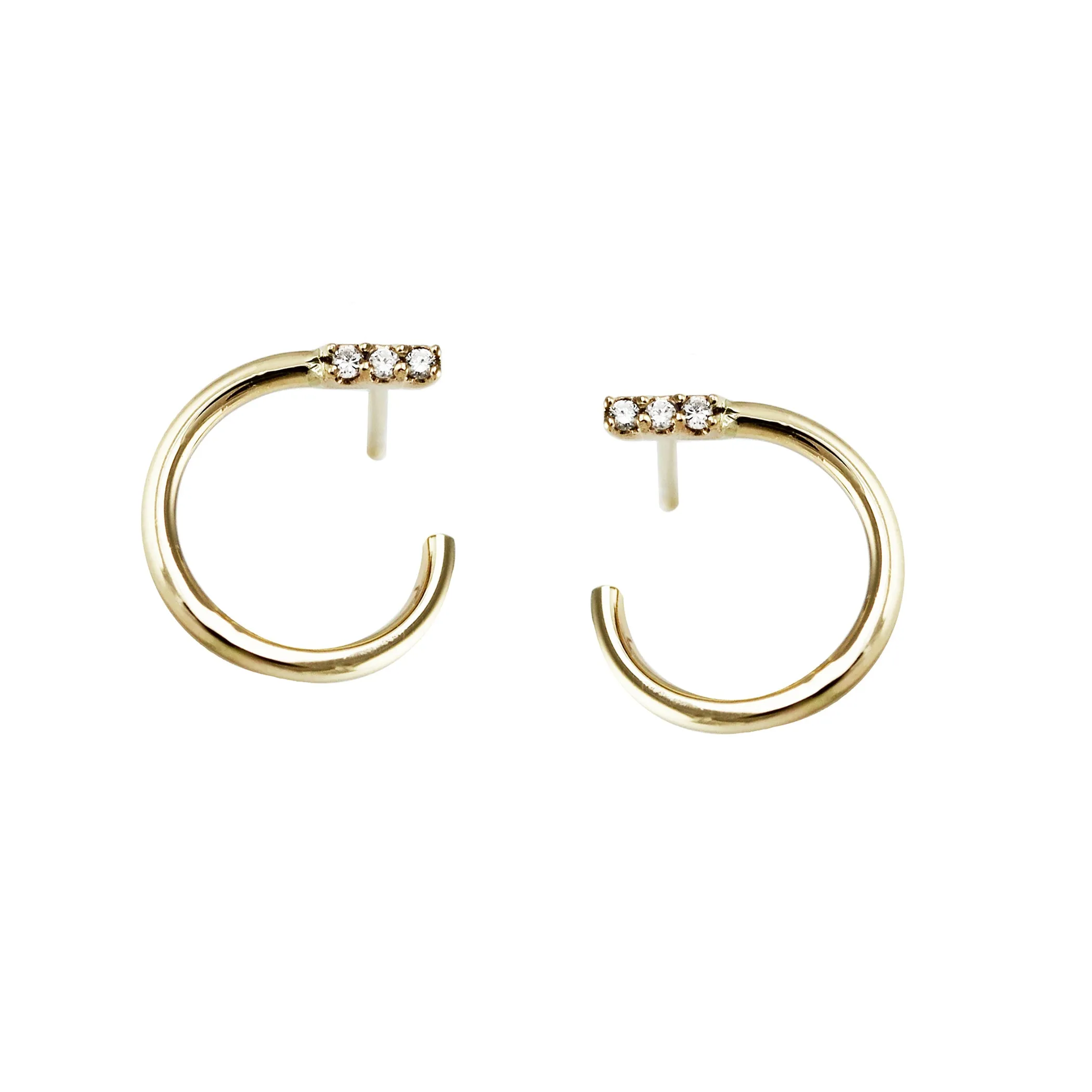 PAVE SLIP ON STUD