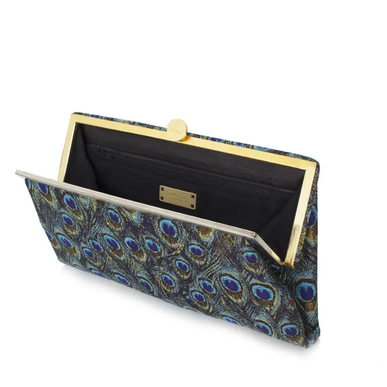 PEACOCK GRACE CLUTCH