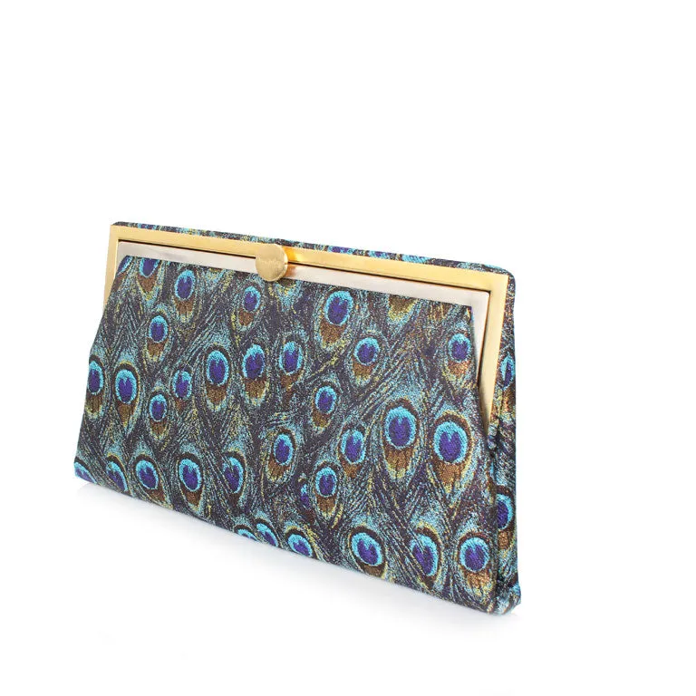 PEACOCK GRACE CLUTCH