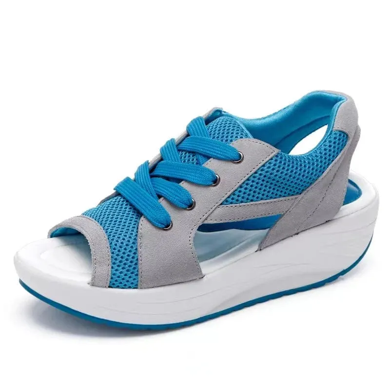 Sandy Platform Open Toe Sandals