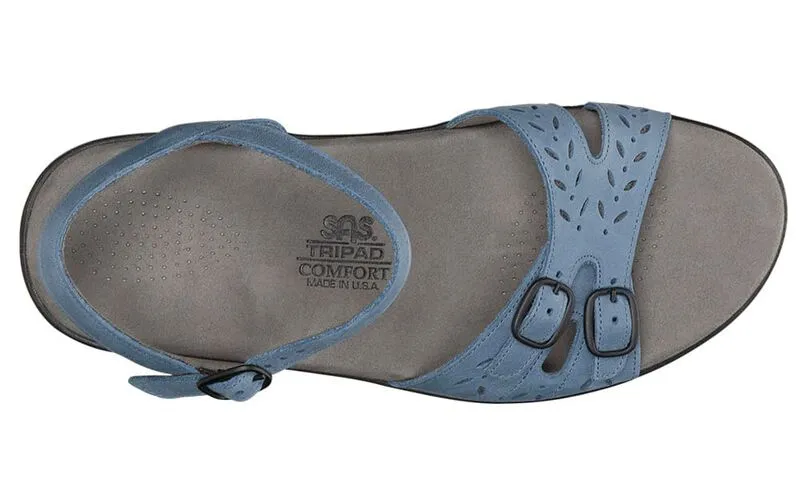 SAS Duo Quarter Strap Sandal - Denim