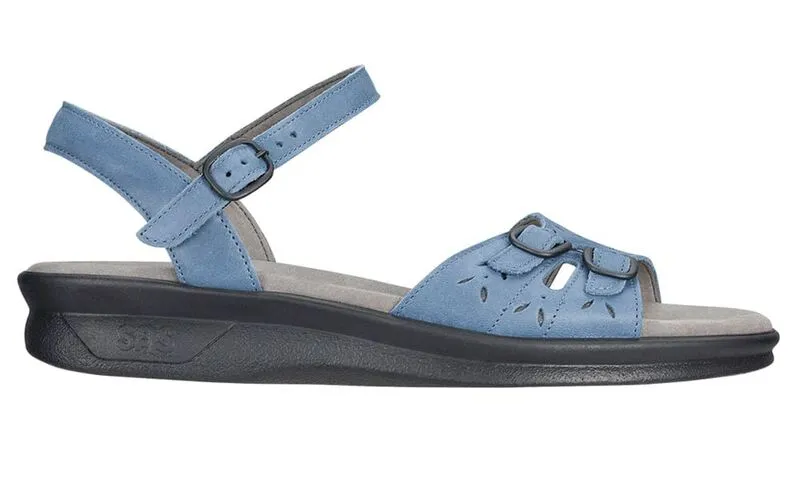 SAS Duo Quarter Strap Sandal - Denim