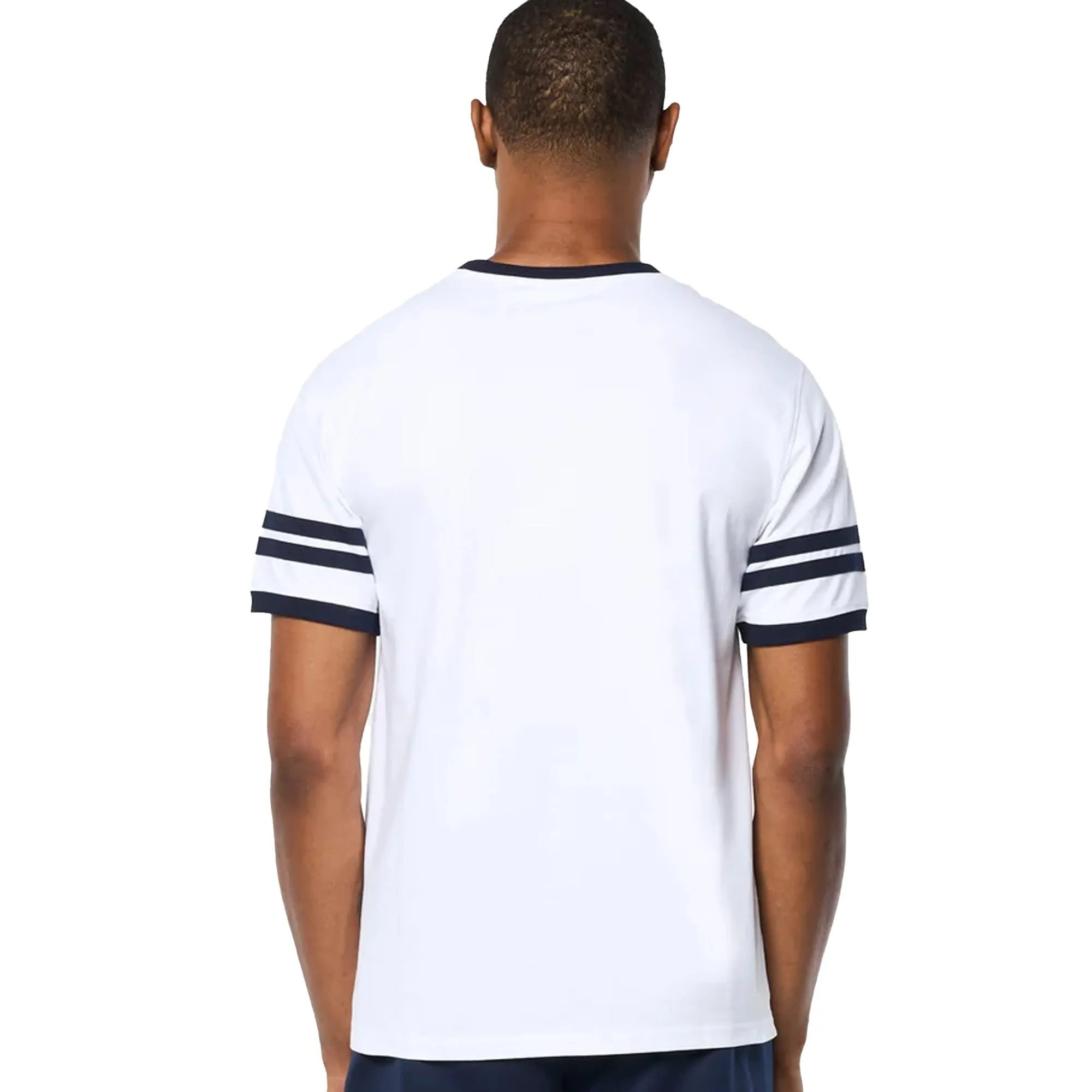 Sergio Tacchini Orion Davis T-Shirt White/Maritime Blue