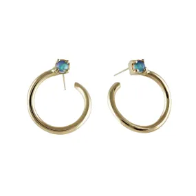 SLIP ON OPAL STUDS