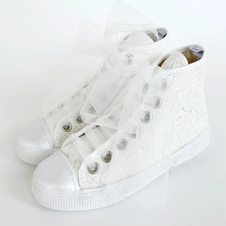 SNEAKERS ALTA IN PIZZO