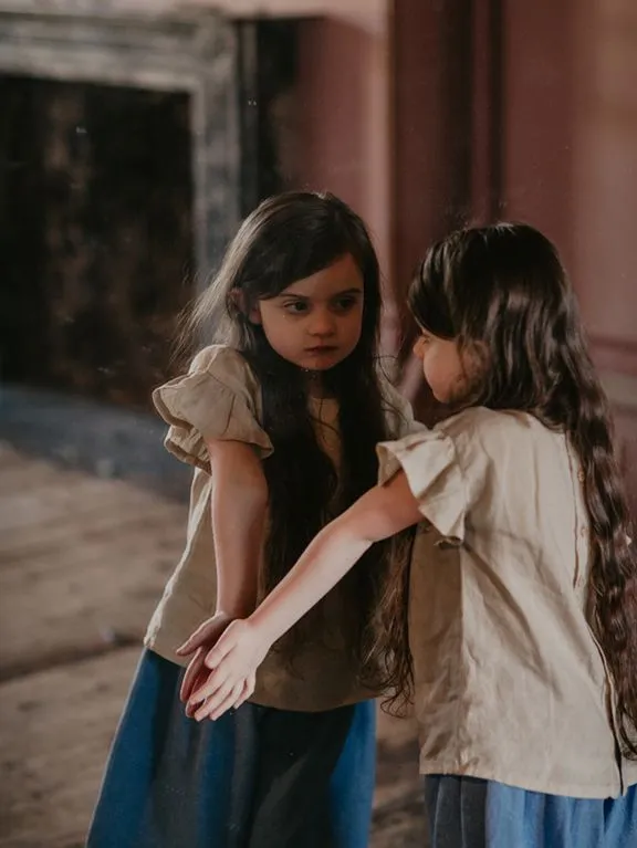 The Simple Folk Frill Linen Top