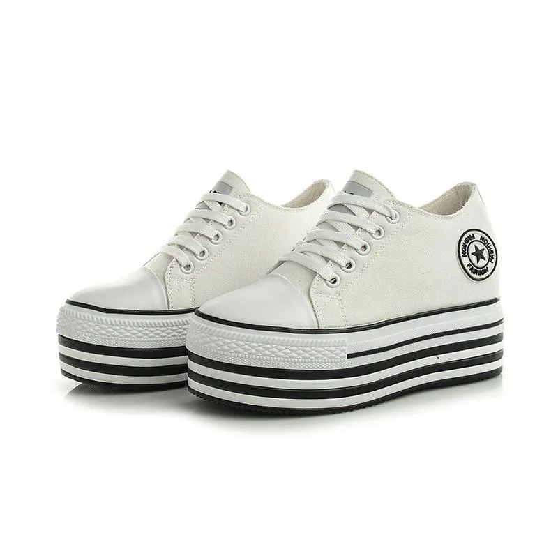 Women's Spring/Autumn Casual Canvas Sneakers